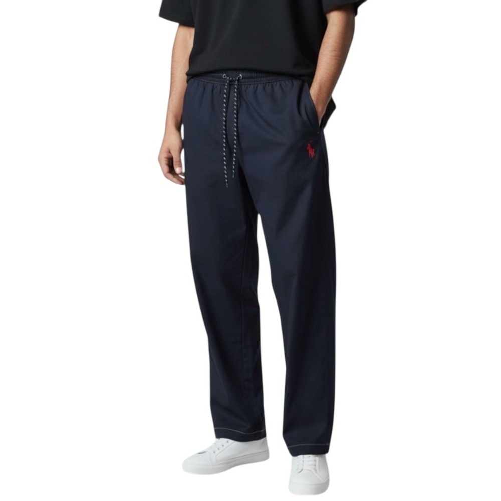 Polo Ralph Lauren Big Poney Men’s Lounge Pajama Pant Sz L Pull On Drawstring